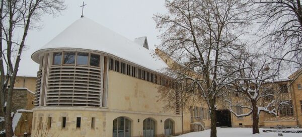 chapelle clarisses Senlis neige