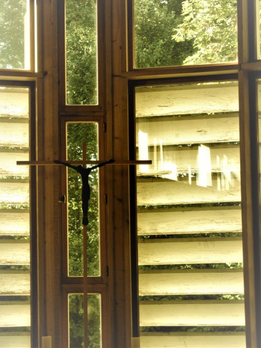 crucifix chapelle Clarisses Senlis