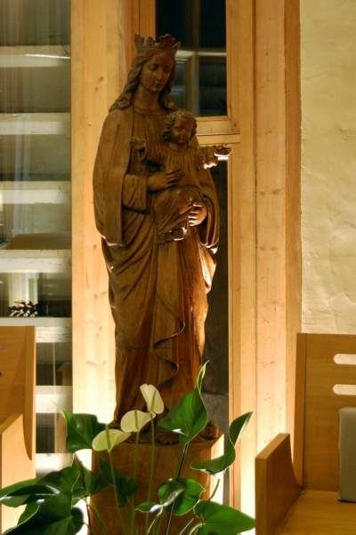 Vierge chapelle Clarisses Senlis