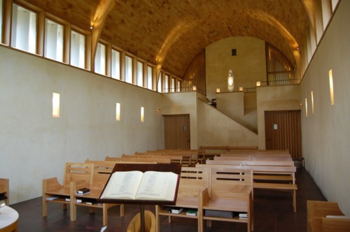 intérieur de la chapelle des Clarisses de Senlis